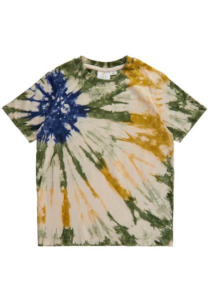 The New t-shirt - råhvid / tie dye